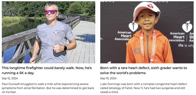 American Heart Association storytelling example