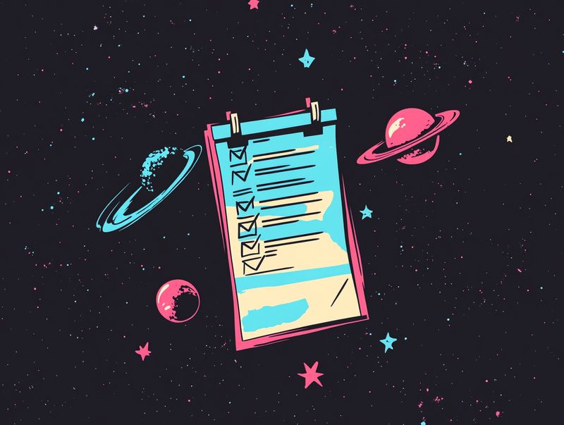 An illustration of a checklist