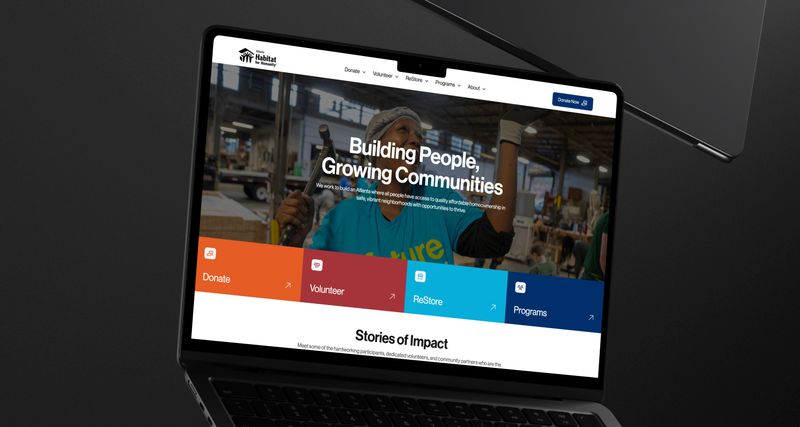 Atlanta Habitat for Humanity Website Design