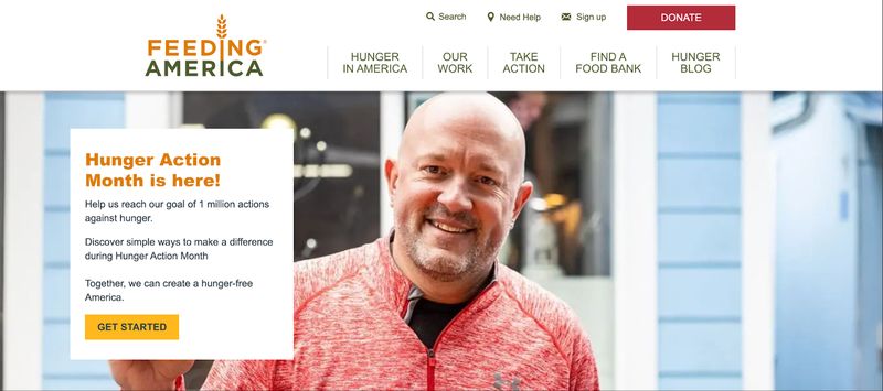 Feeding America navigation example